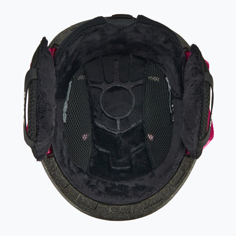 Dětská lyžařská helma Briko Makalu Jr shiny pink/white 5