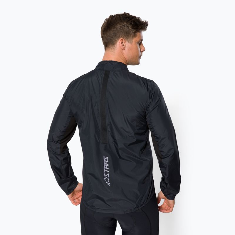 Pánská cyklistická bunda Alpinestars Nevada Packable Bike Jacket černá 1323320/10 5