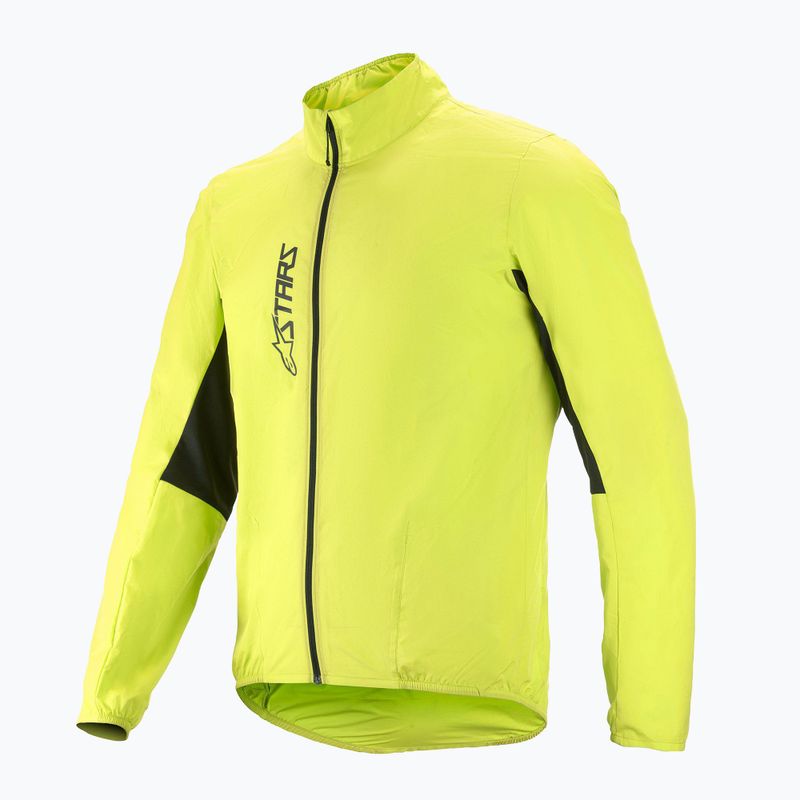 Pánská cyklistická bunda Alpinestars Nevada Packable yellow 1323320/55