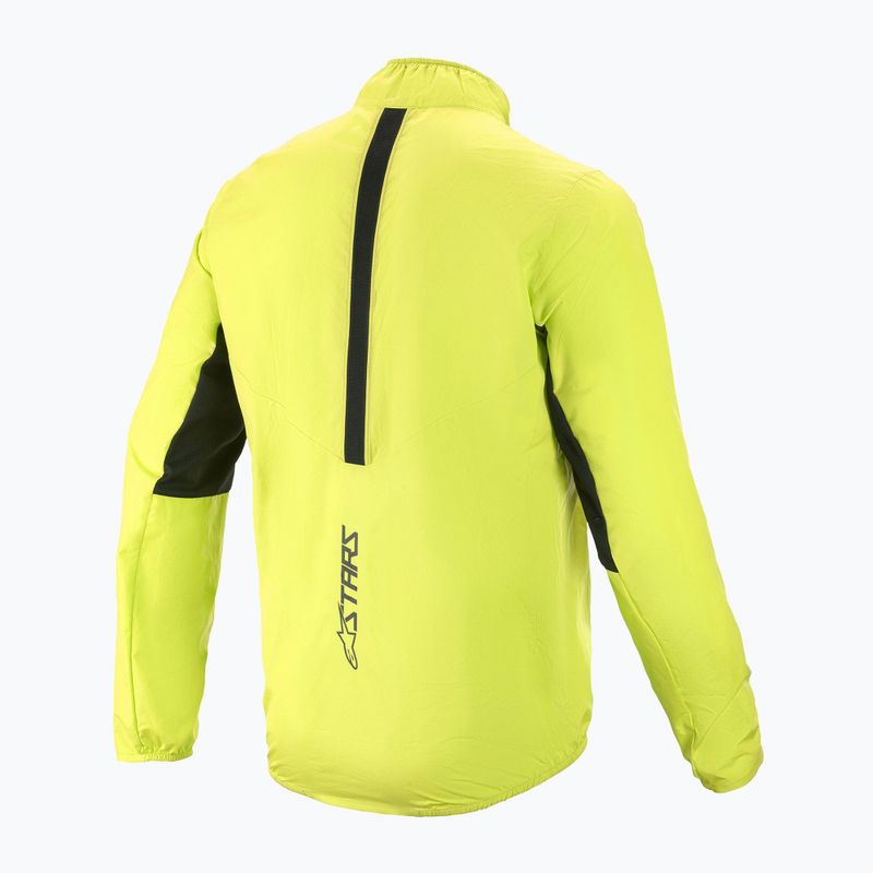 Pánská cyklistická bunda Alpinestars Nevada Packable yellow 1323320/55 2