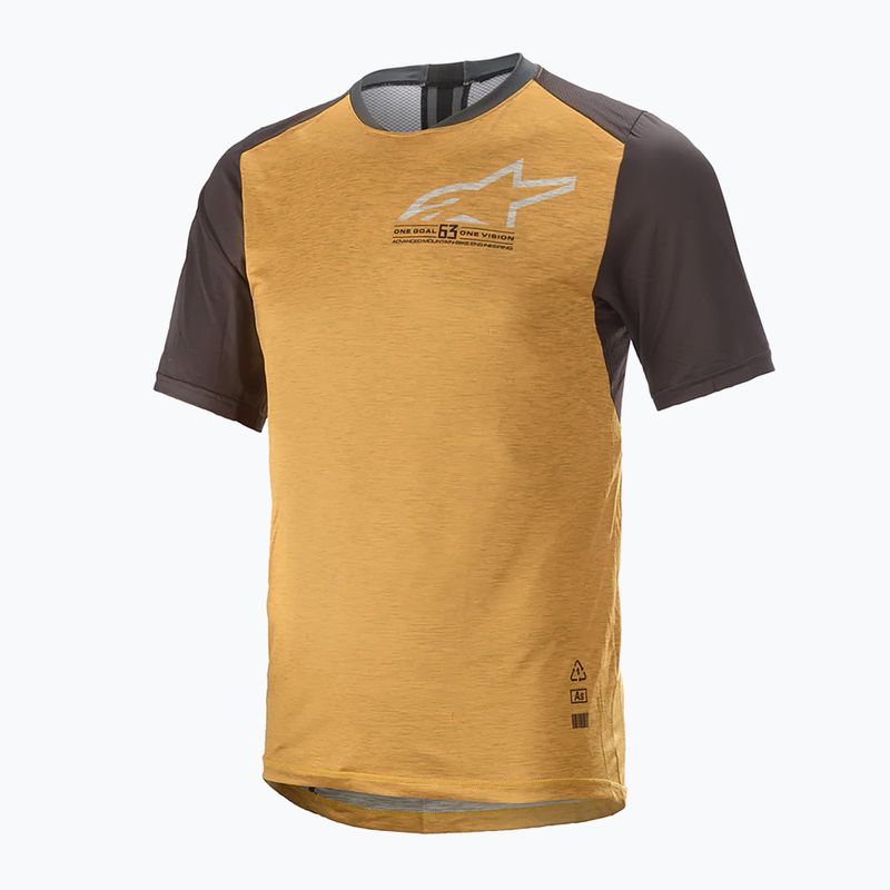 Alpinestars pánský cyklistický dres Alps 6.0 V2 SS Jersey žlutý 1763821/4010