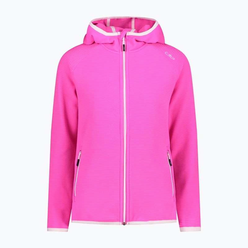 Dámská fleece mikina CMP růžová 32G5906/H924