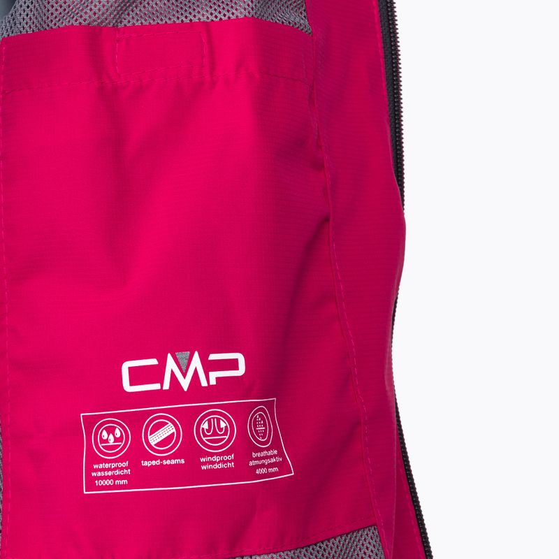 Dámská nepromokavá bunda CMP červená 39X6636/B880 4