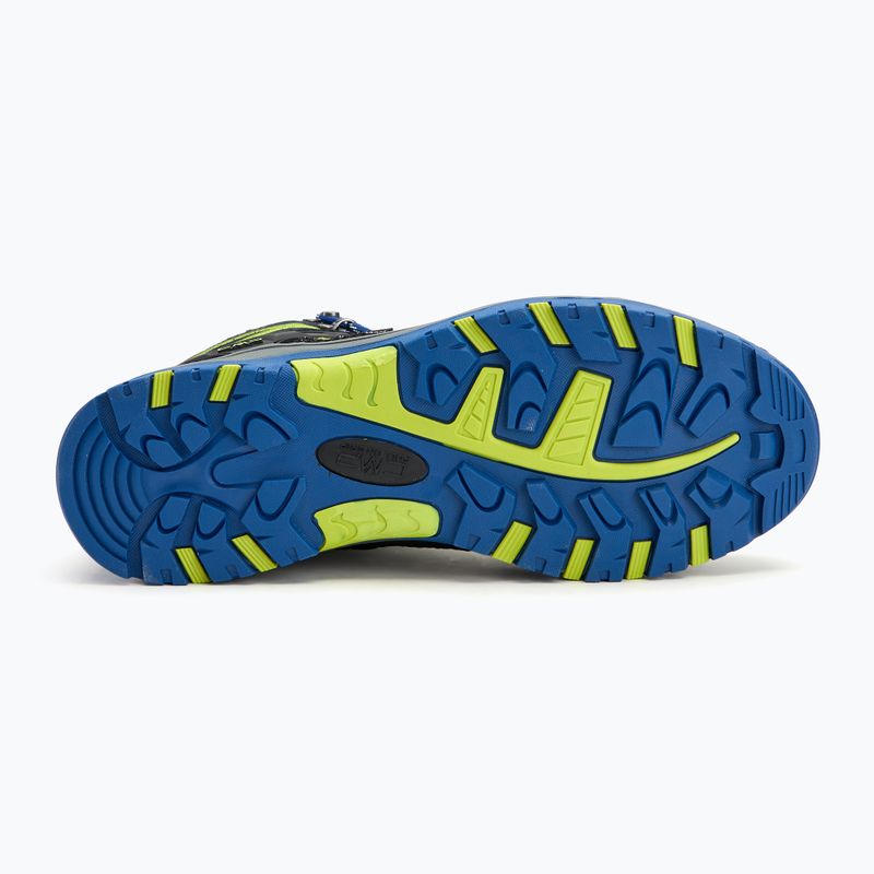 Juniorské trekové boty CMP Rigel Mid b.blue / electric 4