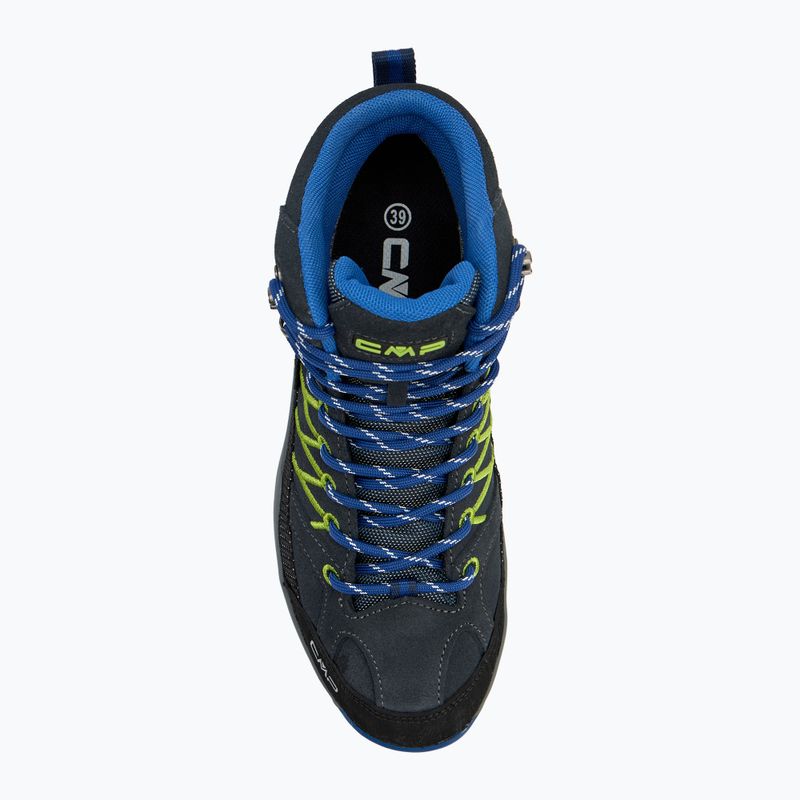 Juniorské trekové boty CMP Rigel Mid b.blue / electric 5