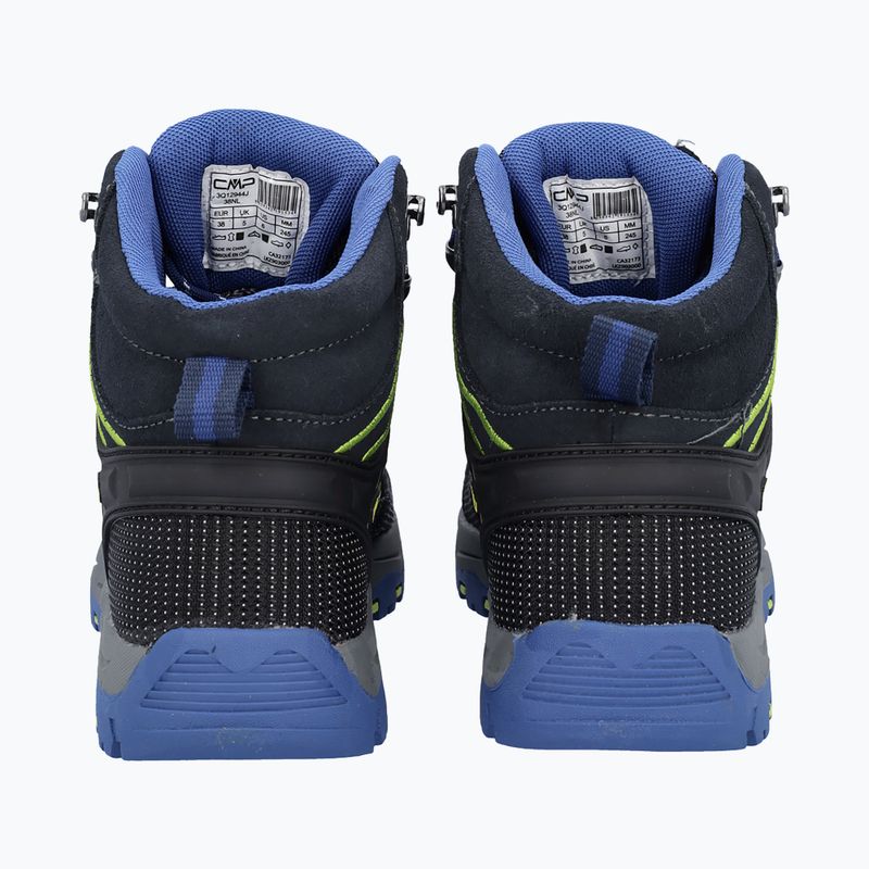 Juniorské trekové boty CMP Rigel Mid b.blue / electric 11