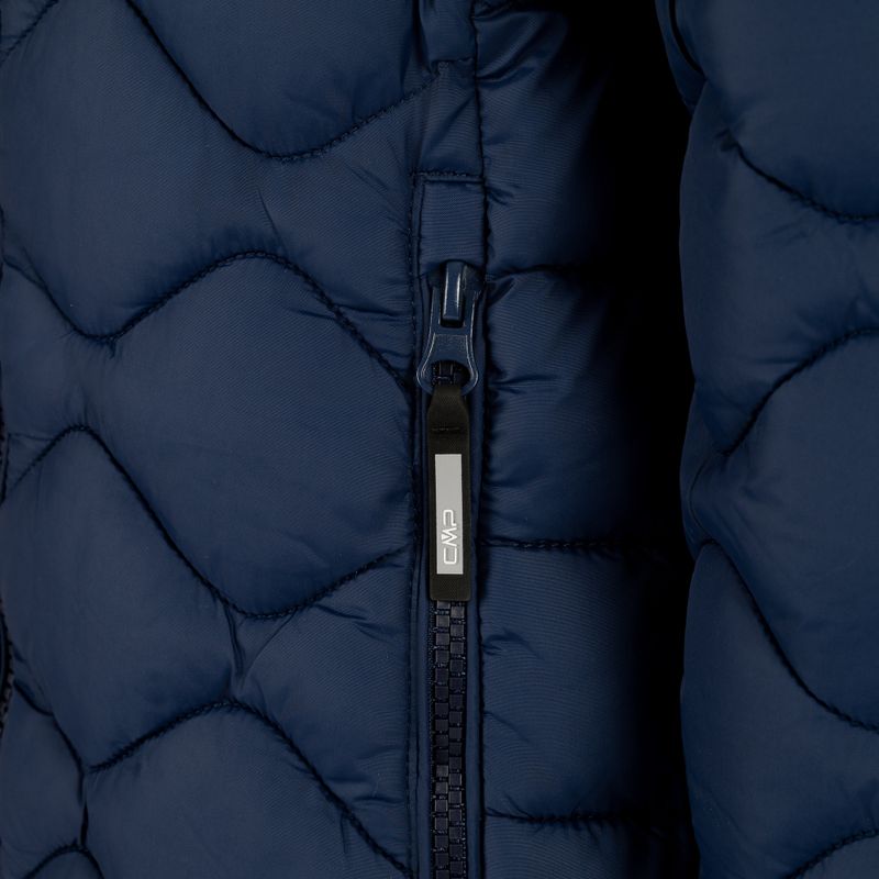CMP dětská péřová bunda G Coat Fix Hood navy blue 32Z1145/M928 5