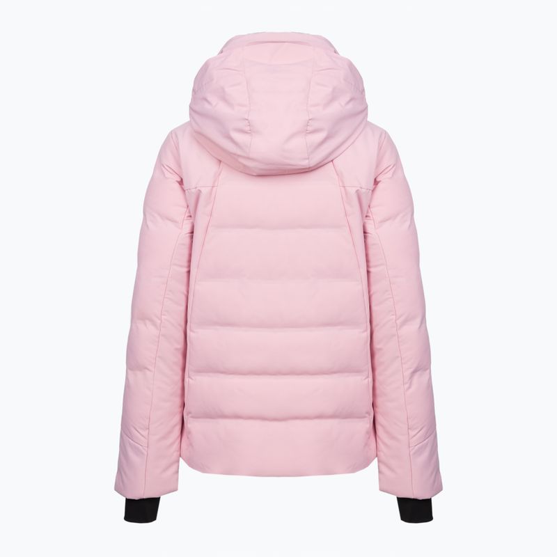 Dámská péřová bunda CMP Fix Hood růžová 32W0266 2