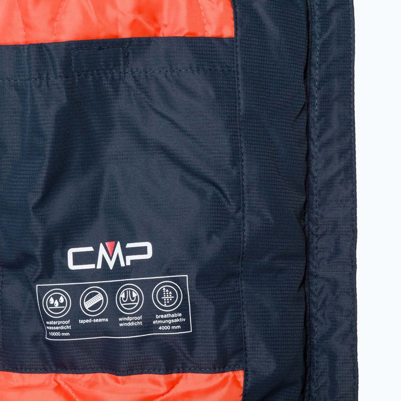 Pánská hybridní bunda CMP Fix Hood navy blue 32Z1847/N950 4