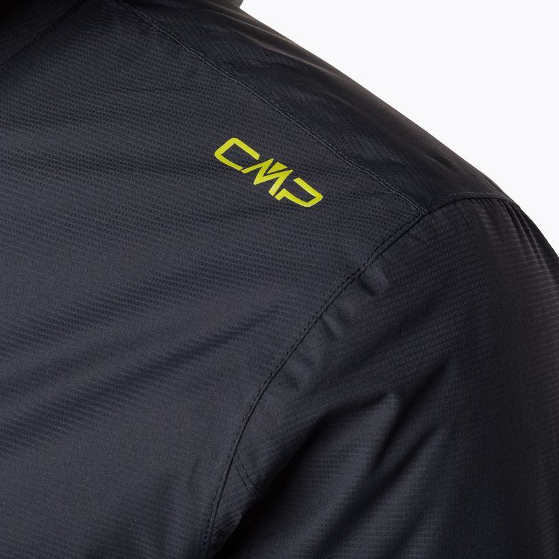Pánská hybridní bunda CMP Fix Hood tmavě šedá 32Z1847/U423 3