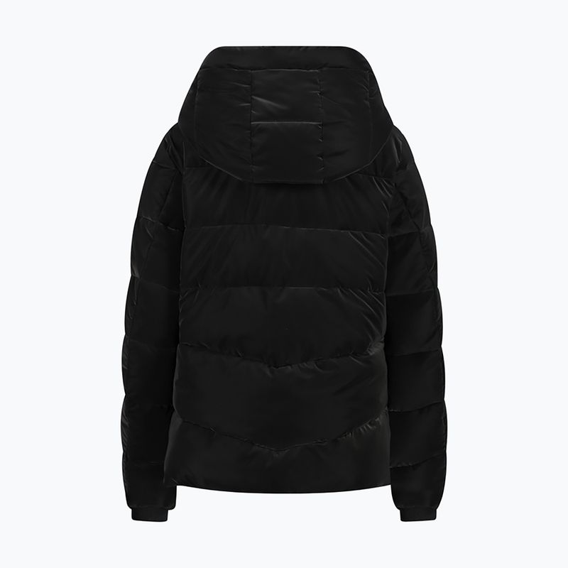 Dámská péřová bunda CMP Fix Hood černá 32K3096 3