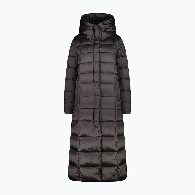 Dámská péřová bunda CMP Coat Fix Hood šedá 32K3136