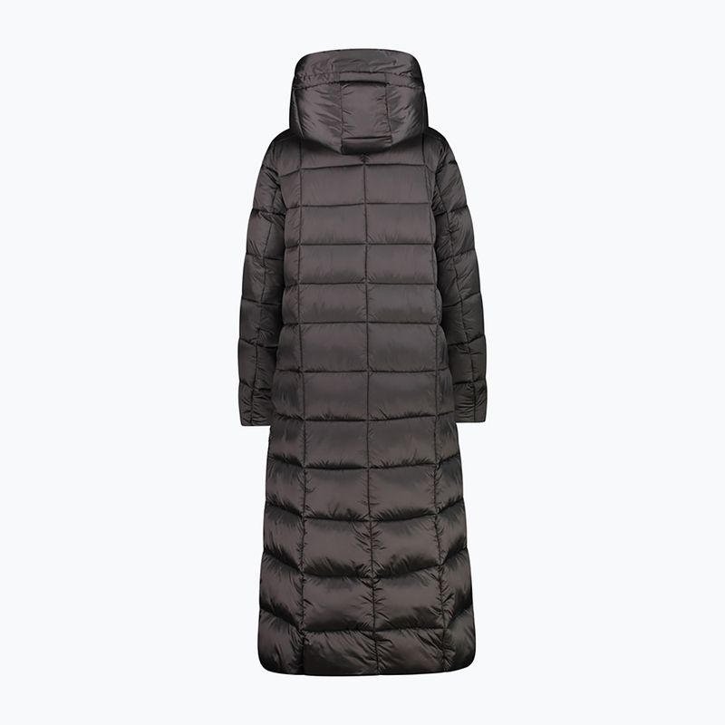 Dámská péřová bunda CMP Coat Fix Hood šedá 32K3136 3