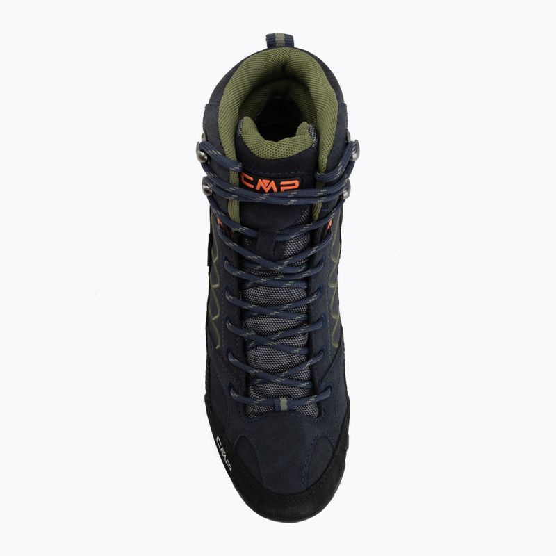 Pánské trekové boty CMP Moon Mid Wp b.blue/torba 5