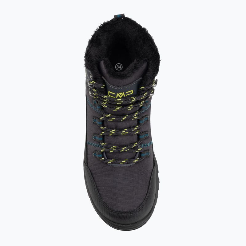 Dětské sněhule CMP Annuuk Snowboots Wp anthracite/deep lake 5