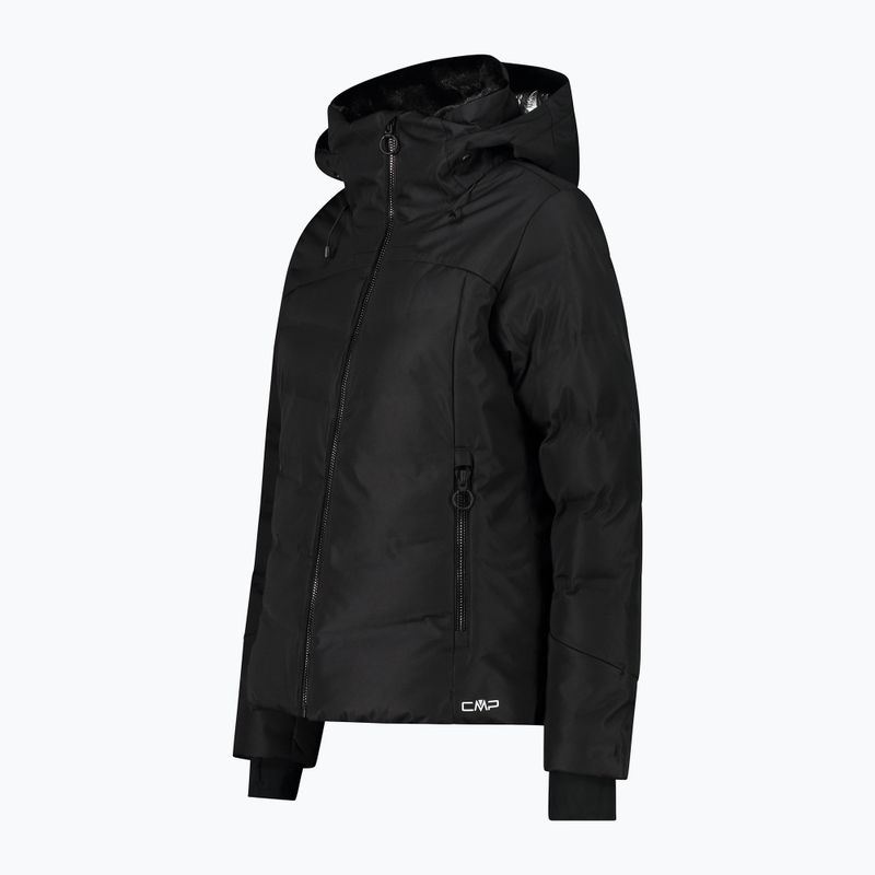 Dámská péřová bunda CMP Fix Hood černá 32W0266 9