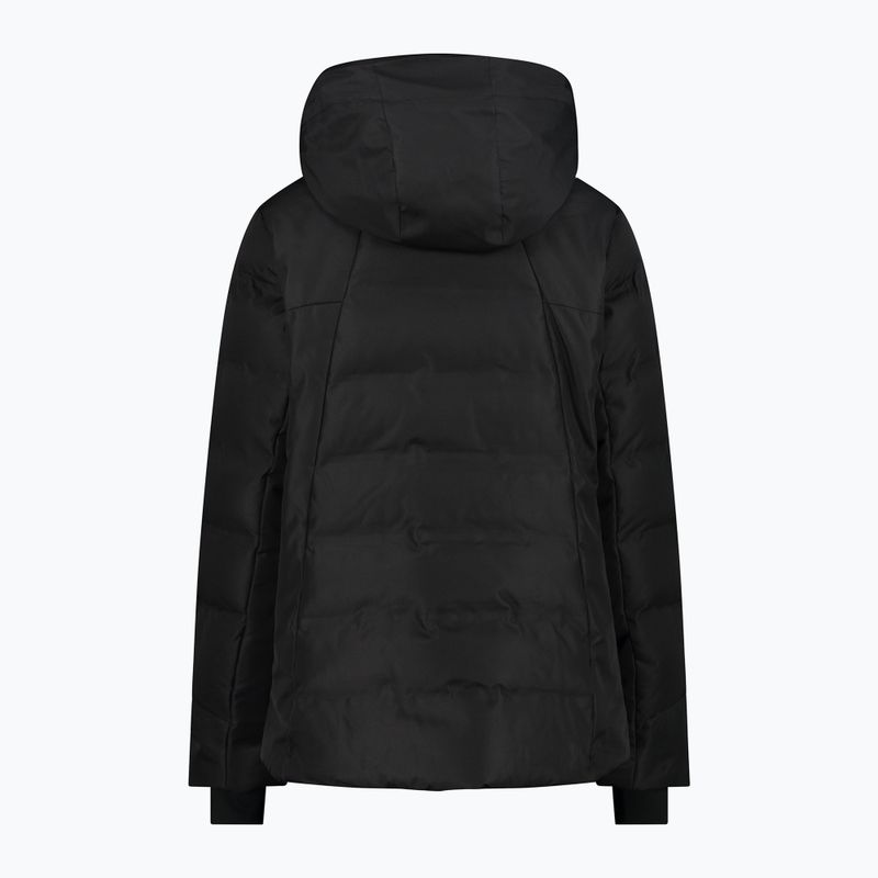 Dámská péřová bunda CMP Fix Hood černá 32W0266 10