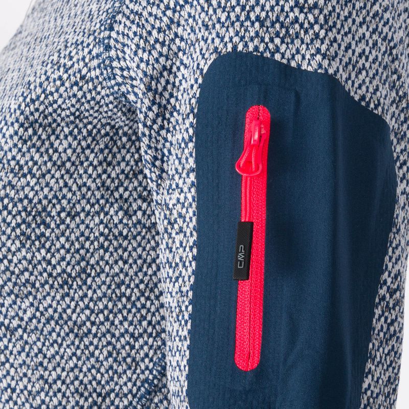 Dámská šedá fleecová mikina CMP 3H19826/02MM 3