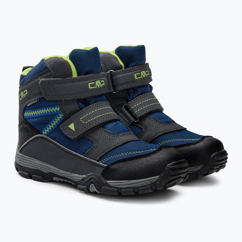 Dětská trekingová obuv CMP Pyry Snowboots modrý-šedá 38Q4514J 4