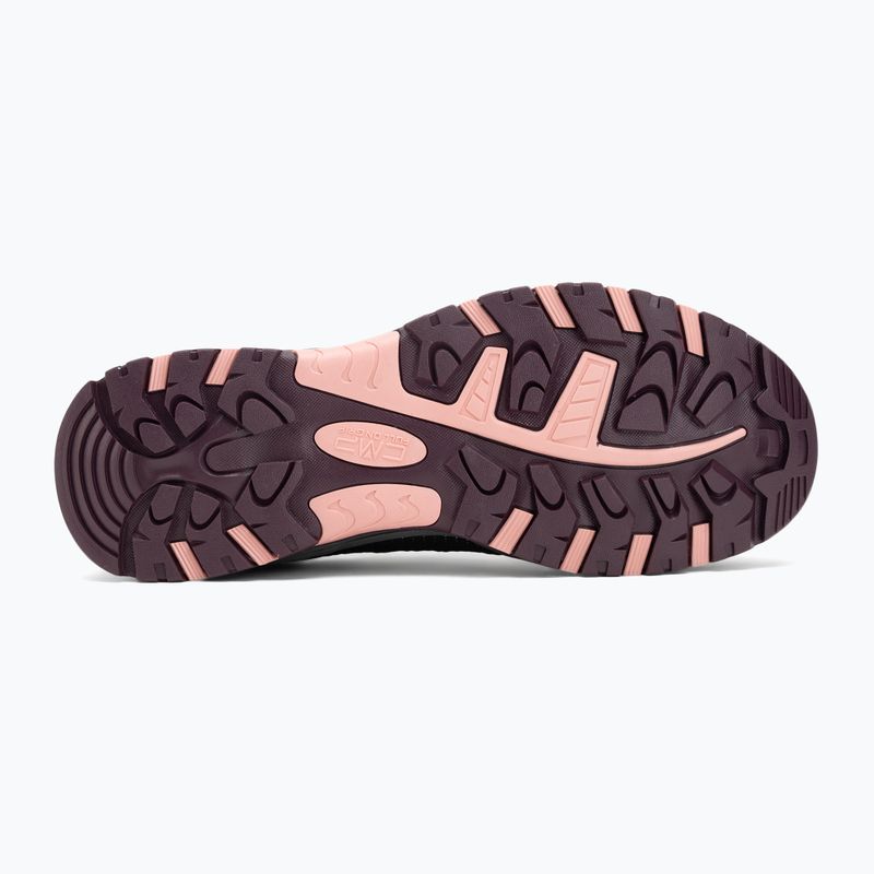 Juniorské trekové boty CMP Rigel Low Wp plum/peach 4