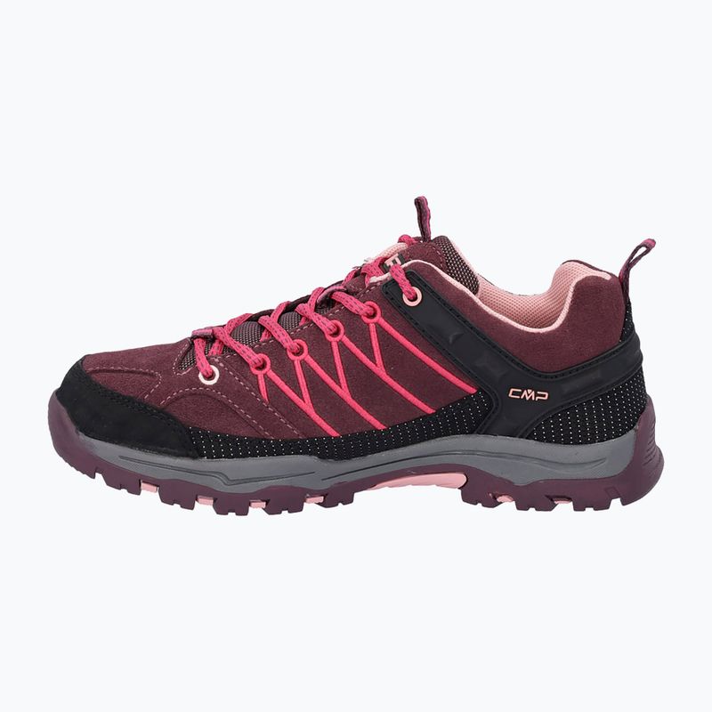 Juniorské trekové boty CMP Rigel Low Wp plum/peach 3