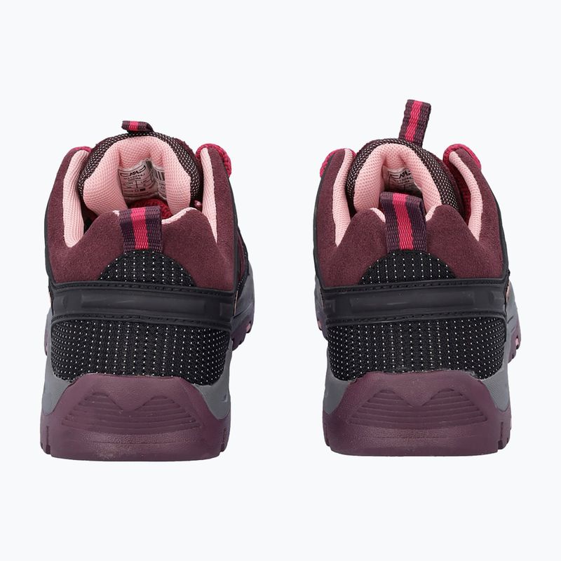 Juniorské trekové boty CMP Rigel Low Wp plum/peach 4