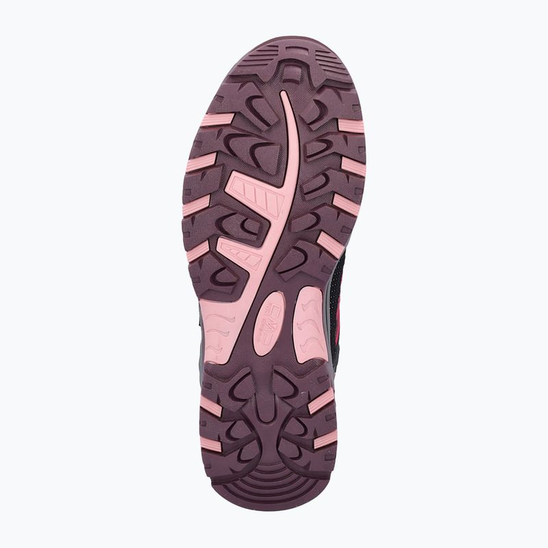 Juniorské trekové boty CMP Rigel Low Wp plum/peach 6