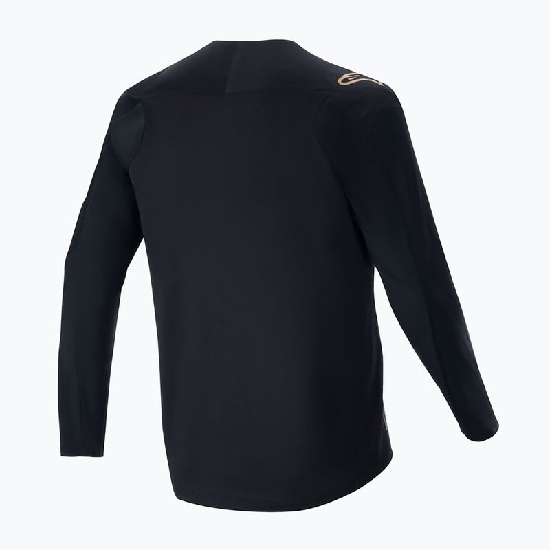 Pánský cyklistický dres longsleeve  Alpinestars A-Aria Polartec Switch black 2
