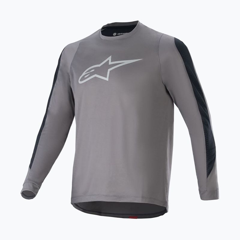 Pánský cyklistický dres longsleeve  Alpinestars A-Dura Dri Astar dark gray