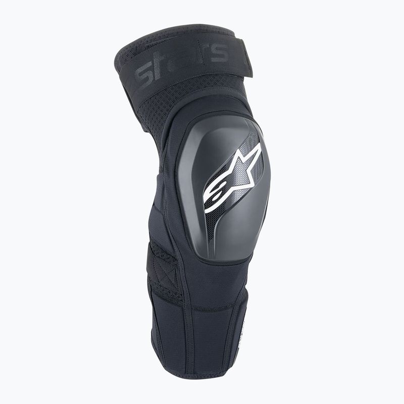 Cyklistické chrániče na kolena Alpinestars A-Impact Plasma Elite Shield Knee black/white