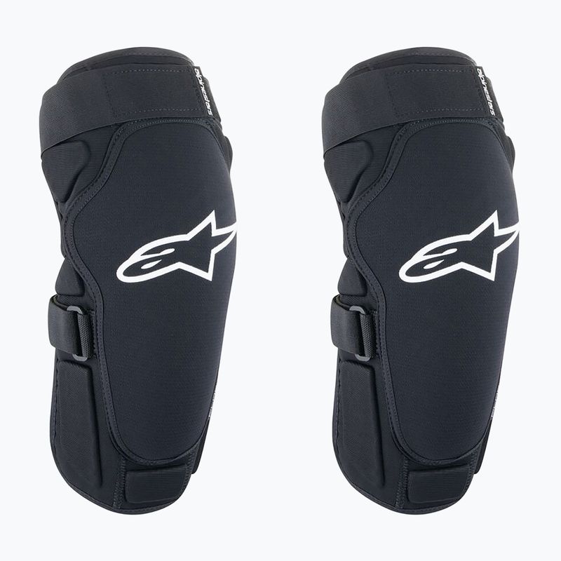 Cyklistické chrániče na kolena Alpinestars A-Impact Plasma Pro Knee black/white