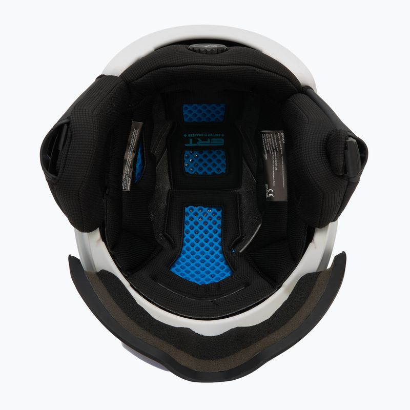 Lyžařská helma Briko Stormrider matt white/black 5