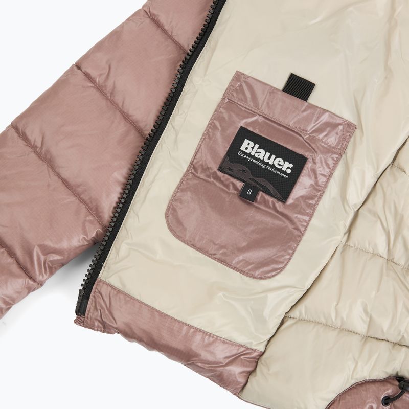 Dámská bunda Blauer USA Caroll brown 30c inside grey fog 6