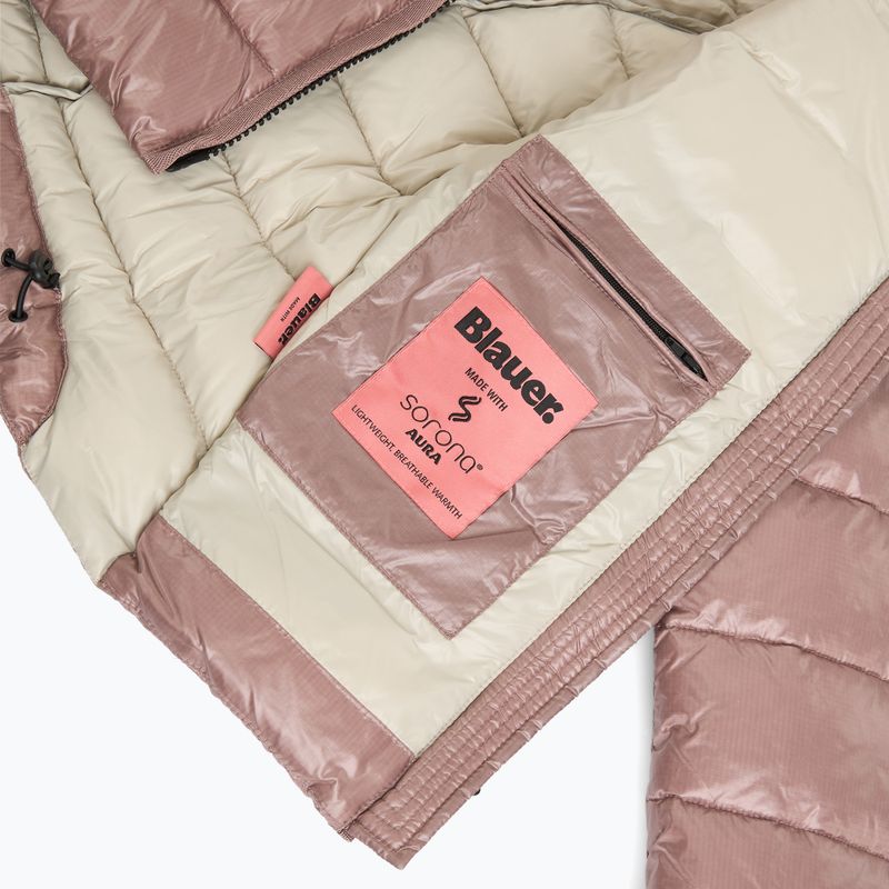 Dámská bunda Blauer USA Caroll brown 30c inside grey fog 7