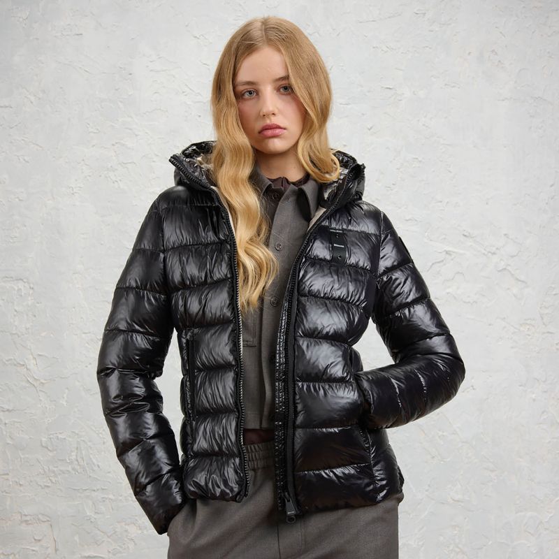 Dámská bunda Blauer USA Caroll black inside beige 2