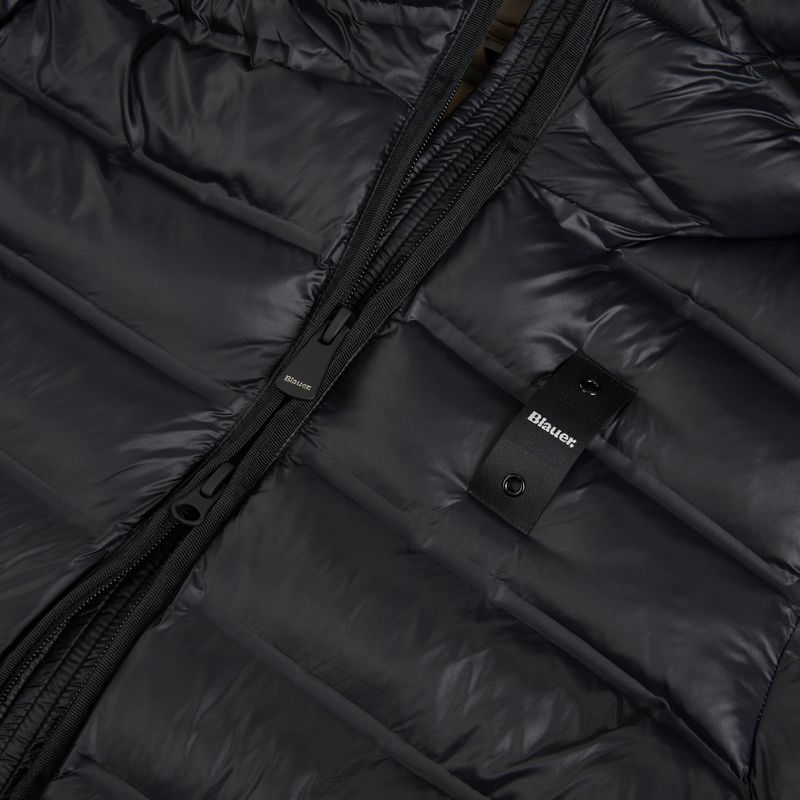 Dámská bunda Blauer USA Ellis black inside mist grey 4