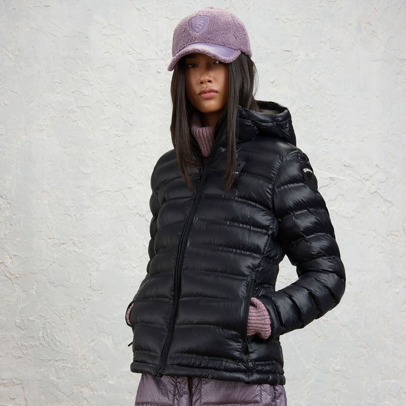 Dámská bunda Blauer USA Ellis black inside mist grey 2