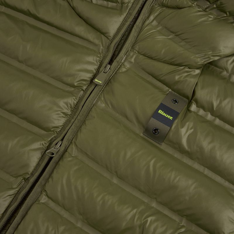 Pánská bunda Blauer USA Charles dark olive inside mist grey 4