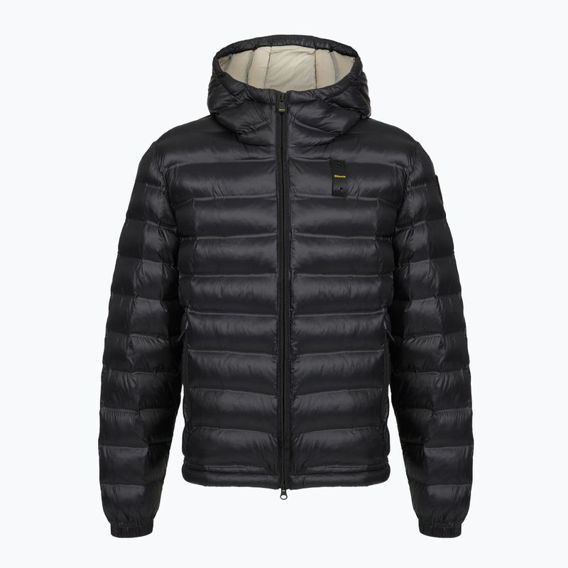 Pánská bunda Blauer USA Charles black inside mist grey