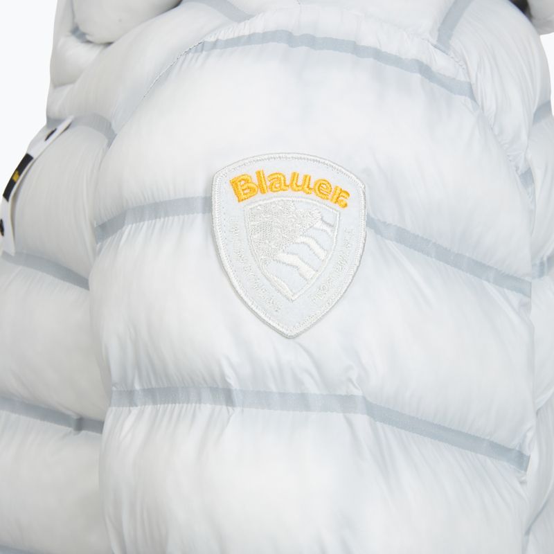 Pánská bunda Blauer USA Charles optical white inside rock grey 3