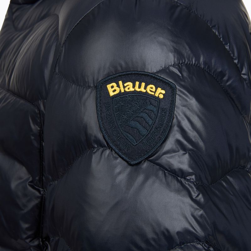 Pánská péřová bunda Blauer USA Wave blue 3