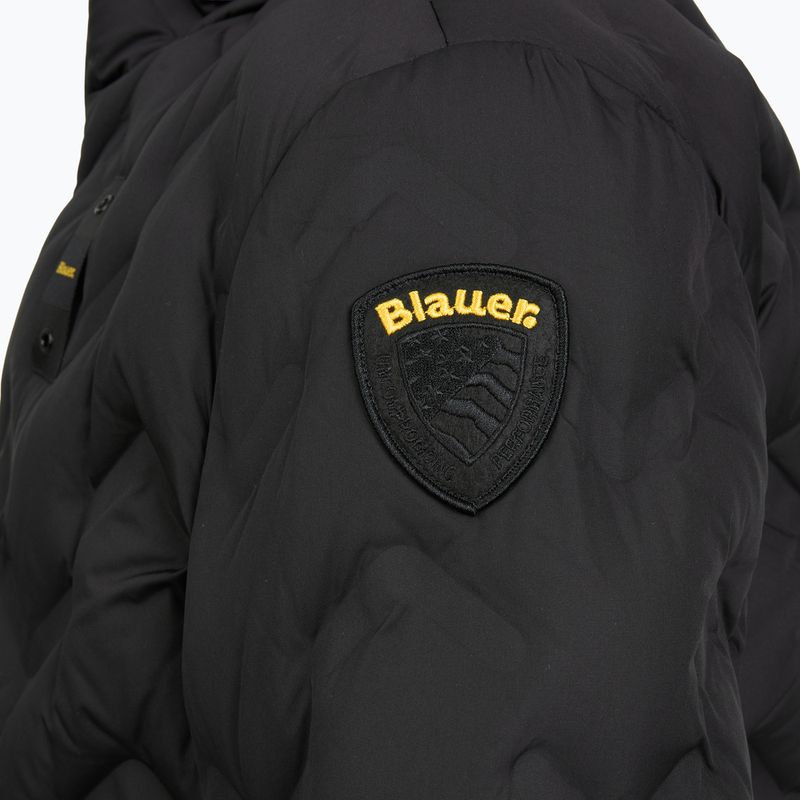 Pánská bunda Blauer USA Piery black inside brown 3