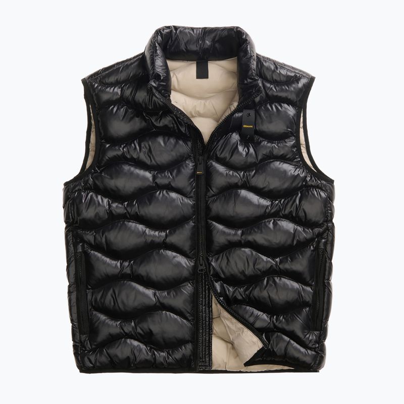 Pánská vesta Blauer USA Danny black inside beige 2