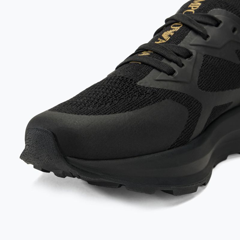Boty EA7 Emporio Armani Black & White Altura Knit triple black/gold 7