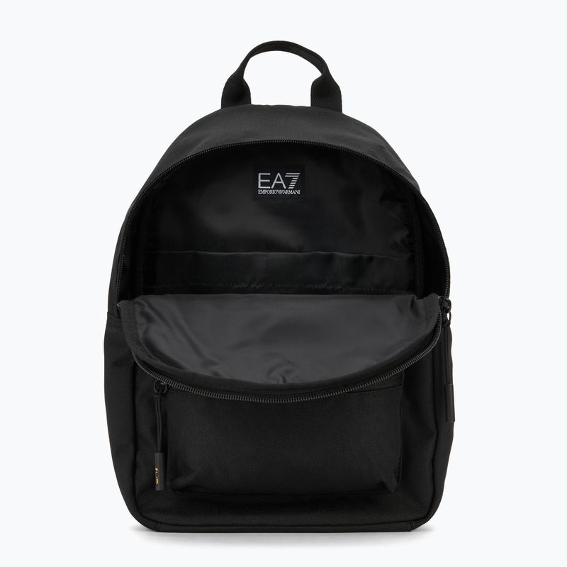 Dětský městský batoh EA7 Emporio Armani Train Core 6 l black / gold logo black gold logo 6