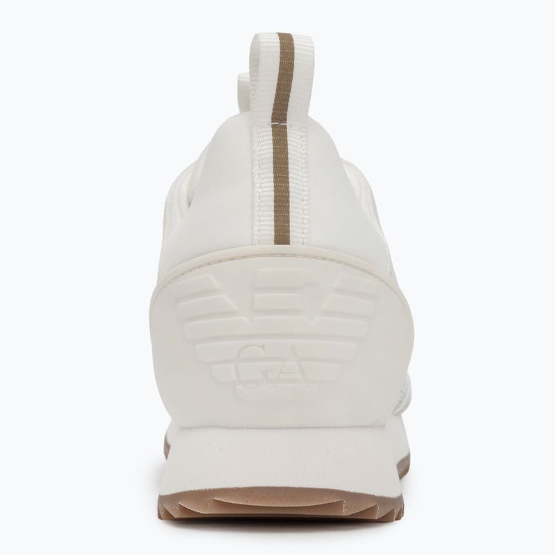 Boty EA7 Emporio Armani Black & White Laces triple off wht/gold 6