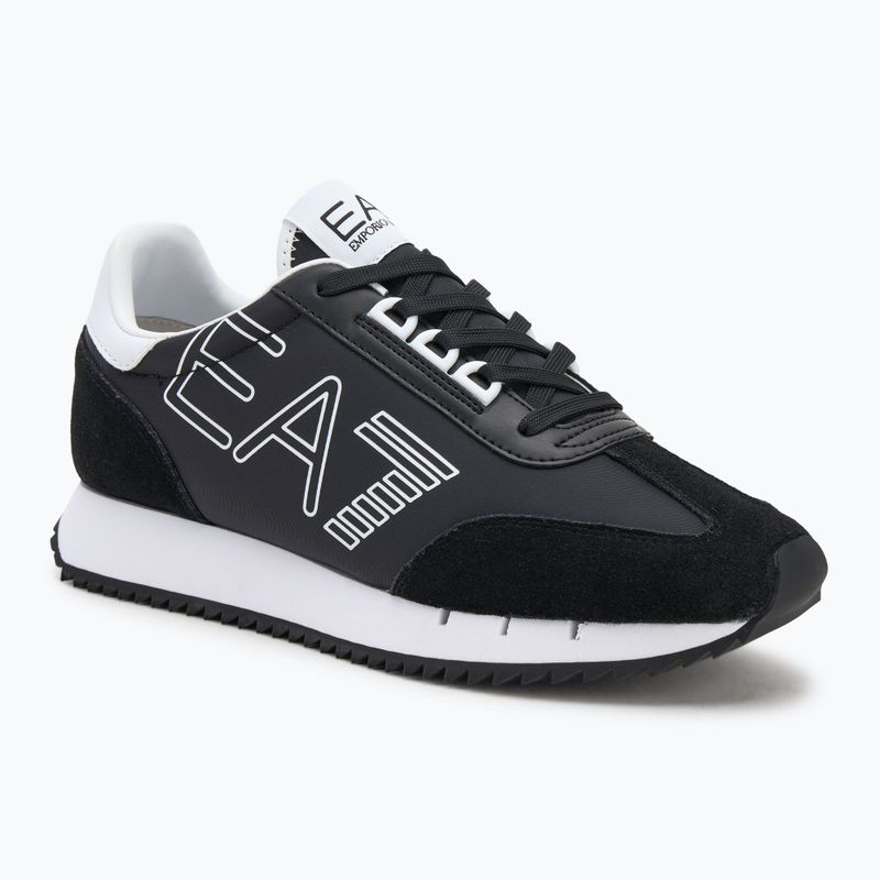 Boty EA7 Emporio Armani Black & White Vintage blk/white/blk eagle