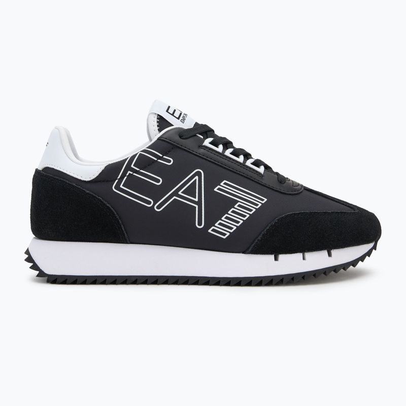 Boty EA7 Emporio Armani Black & White Vintage blk/white/blk eagle 2