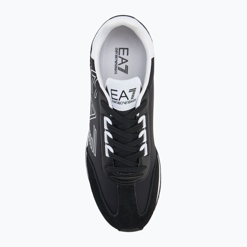 Boty EA7 Emporio Armani Black & White Vintage blk/white/blk eagle 5