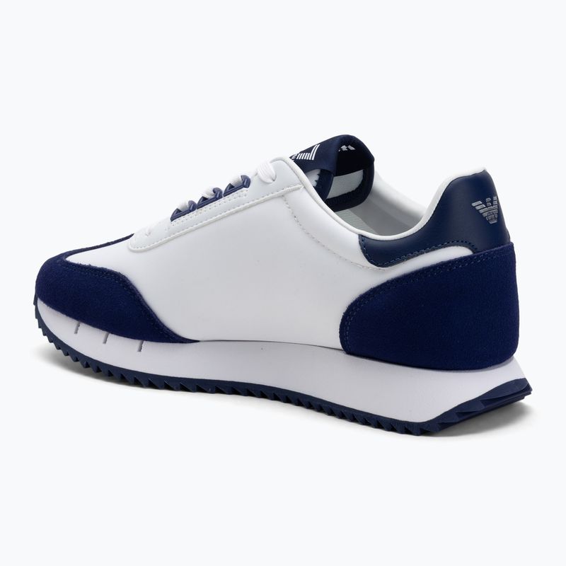 Boty EA7 Emporio Armani Black & White Vintage white/medieval blu 3